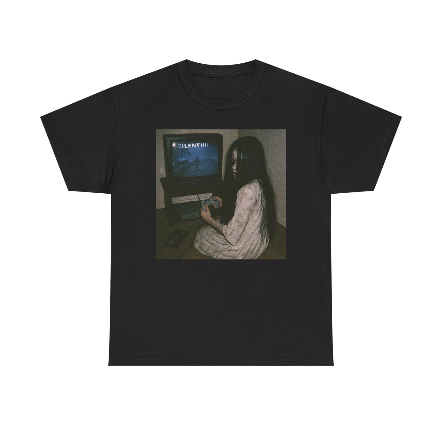 Silent Hill Funny Gaming T Shirt Graphic Unisex Heavy Cotton Tee NEW GIFT