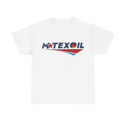 Landman Graphic T Shirt M Tex Oil Tv Show Texas Retro Unisex Heavy Cotton Tee