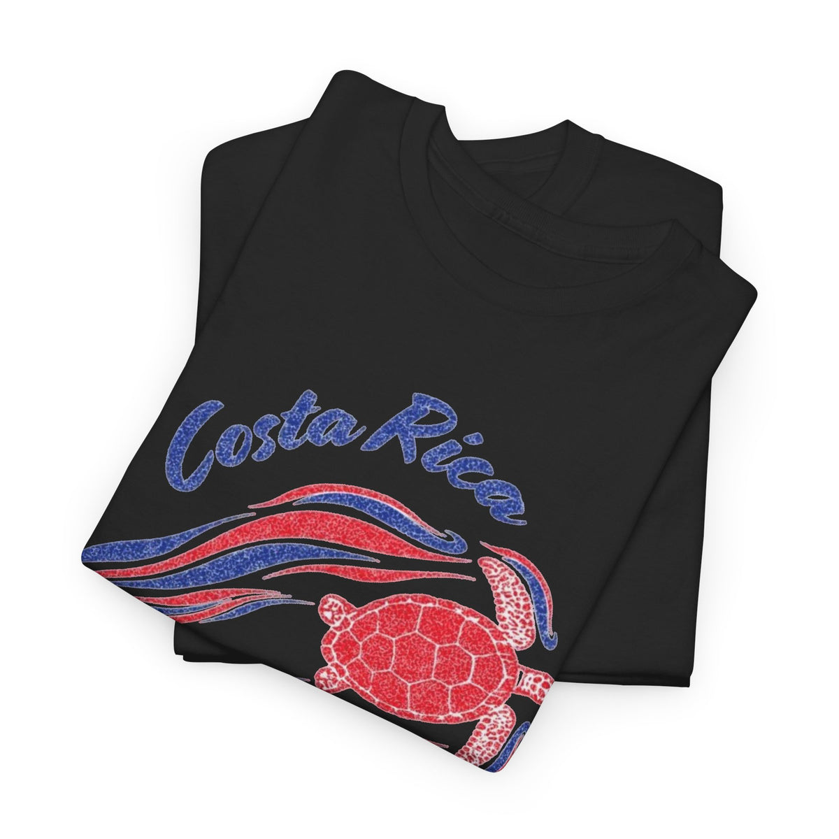 Costa Rica Sea Turtles Graphic T Shirt Vintage Men's Heavy Cotton Tee