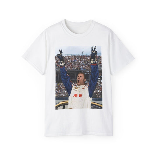 Talladega nights nascar retro vintage will Ferrell racing Ultra Cotton Tee