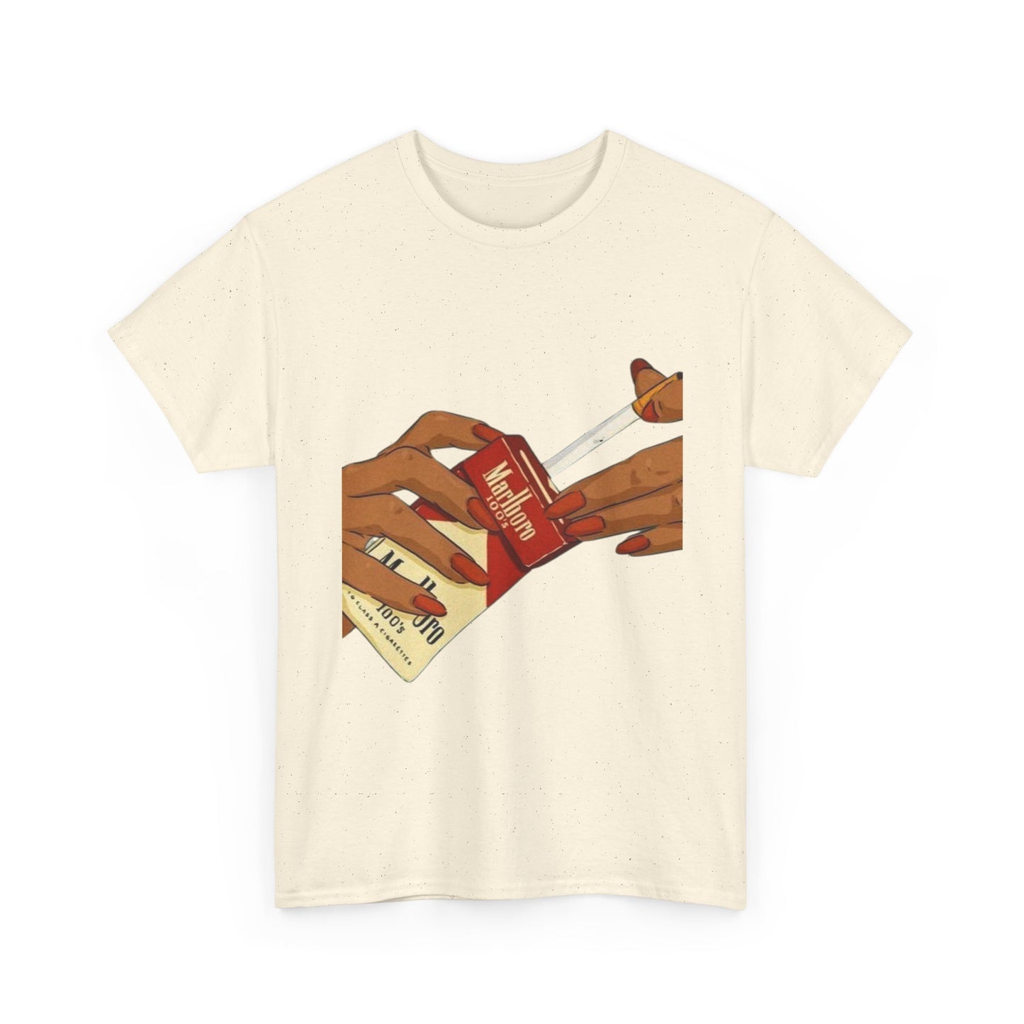Vintage Cigarettes Graphic T Shirt NEW Adult Unisex Heavy Cotton Tee