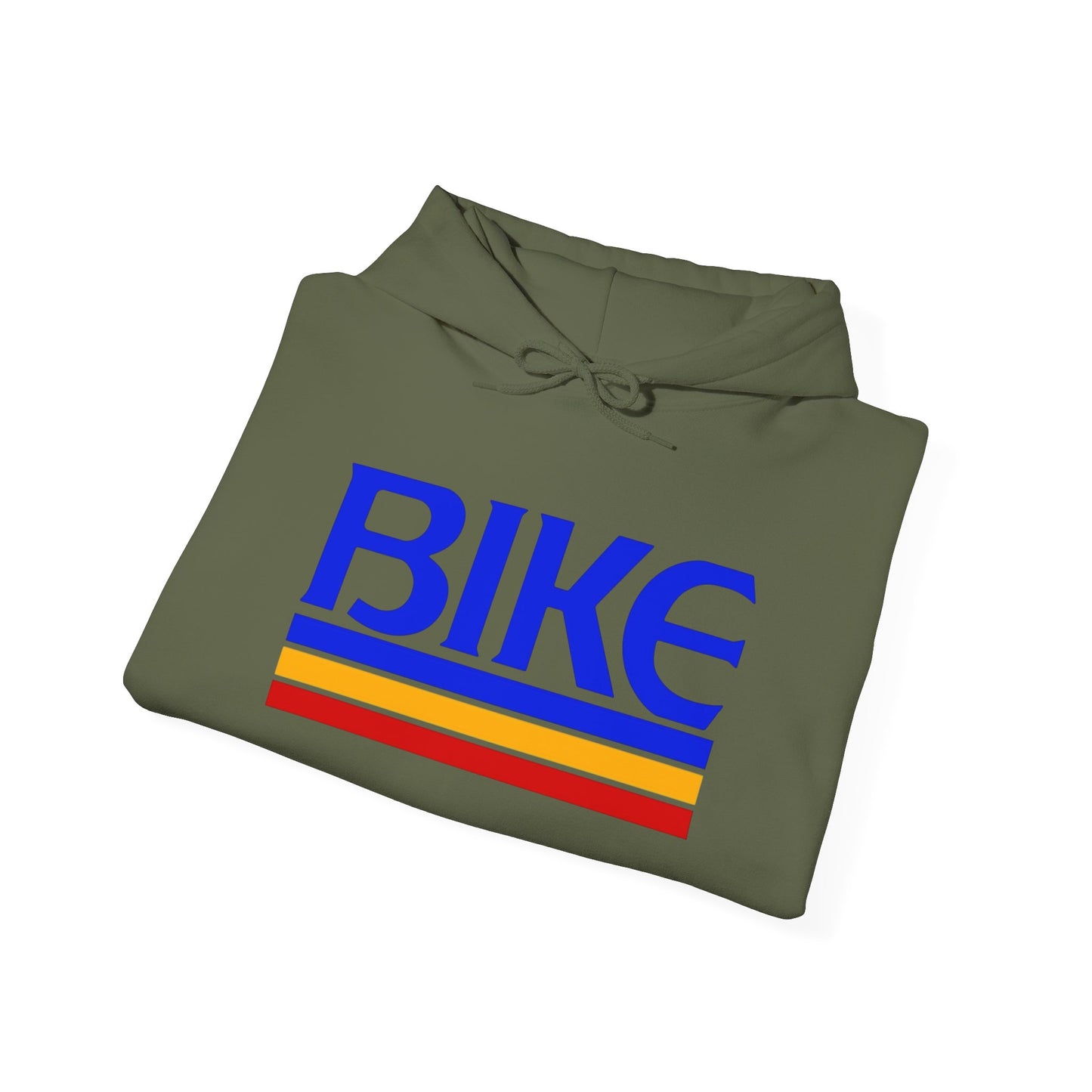 Bike Retro 90s Graphic Hoodie Unisex Heavy Blend™ Hooded Sweatshirt