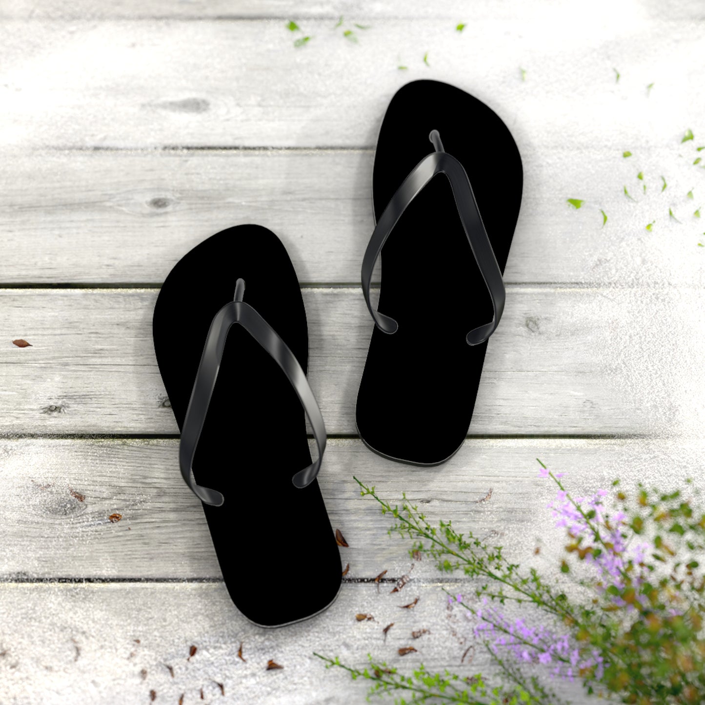 Black Flip Flops, Sandals Slides, Summer Footwear, Brand New