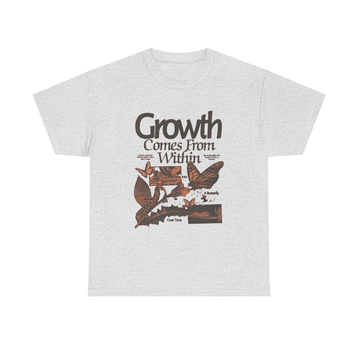 Growth Of A Butterfly Graphic T Shirt Unisex Gift New AMERICAN VINTAGE