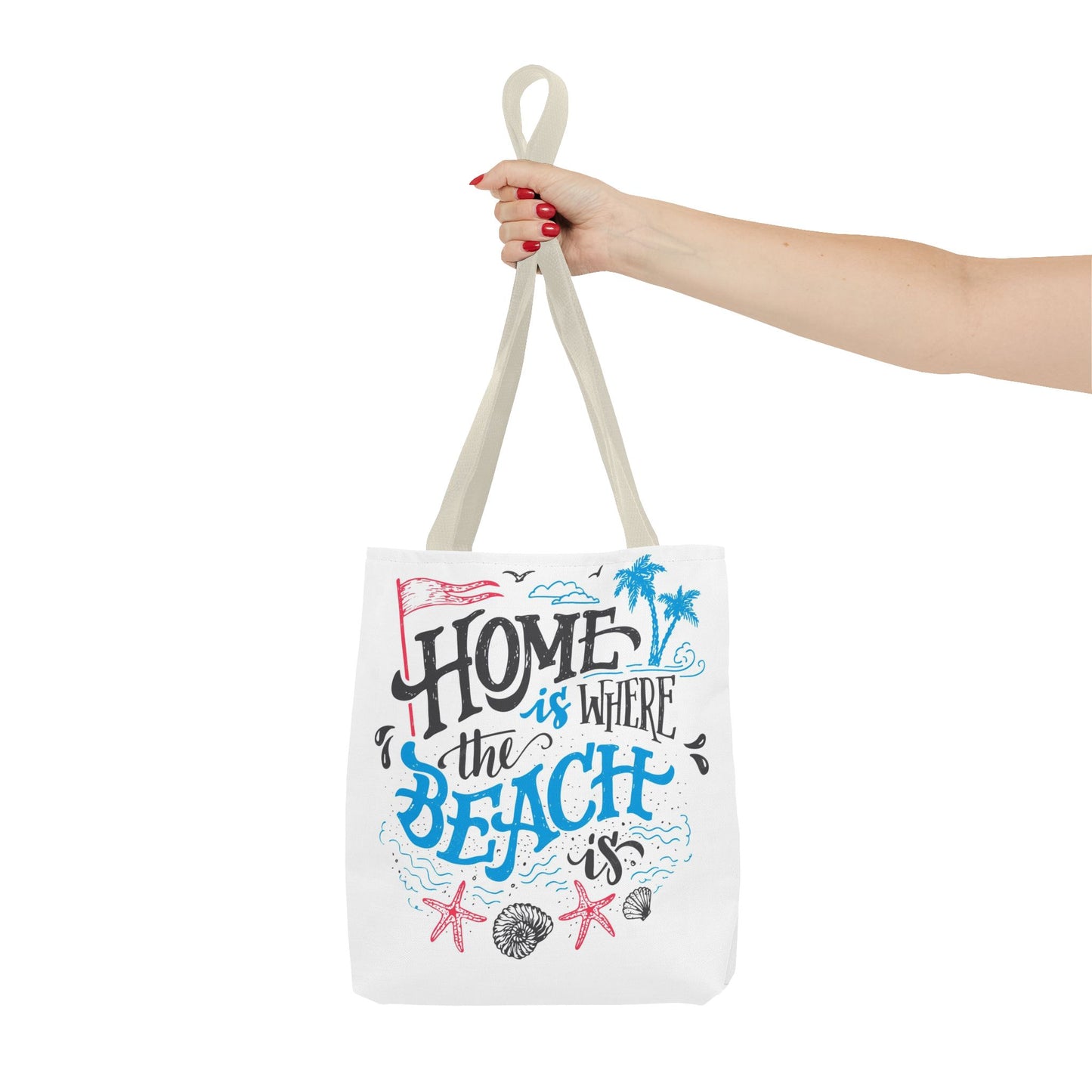Home Is Where The Beach Is BRAND NEW Modern Purse - Pocketbook - Travel Tote Bag
