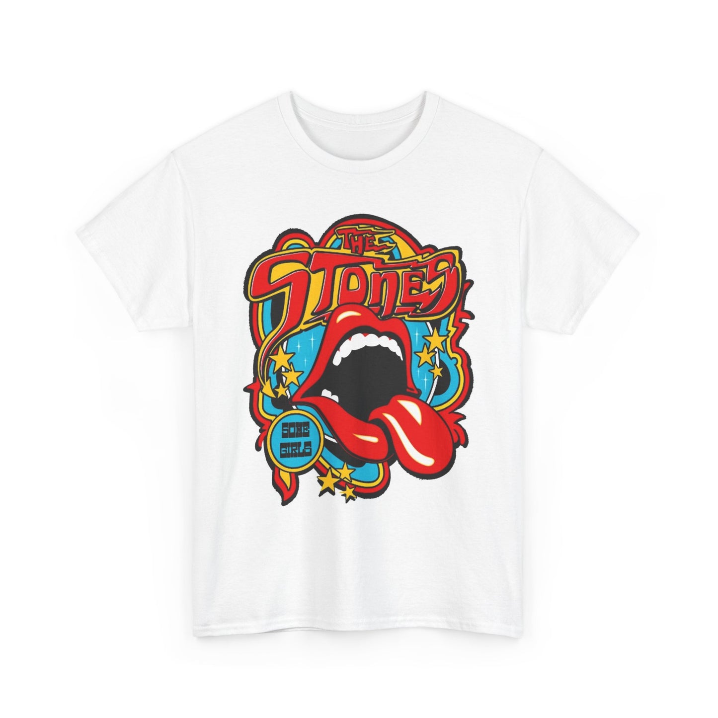 The Stones Shirt Apparel BRAND NEW Unisex Heavy Cotton Tee