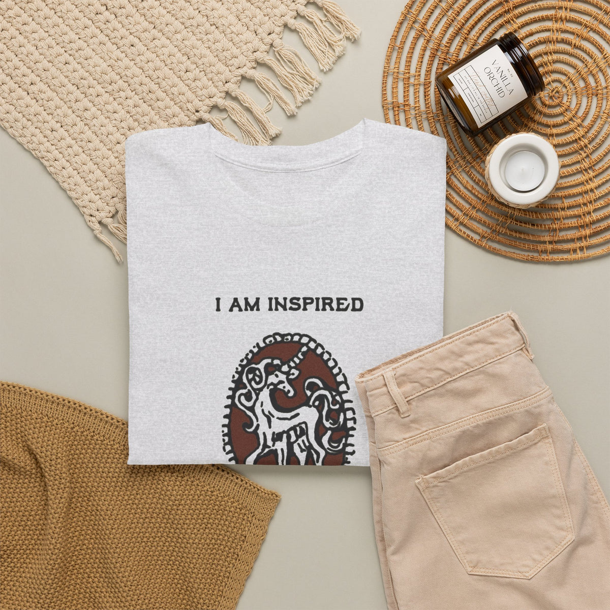 Inspired Horse Graphic Tee, Equestrian Quote Shirt Men's Tee