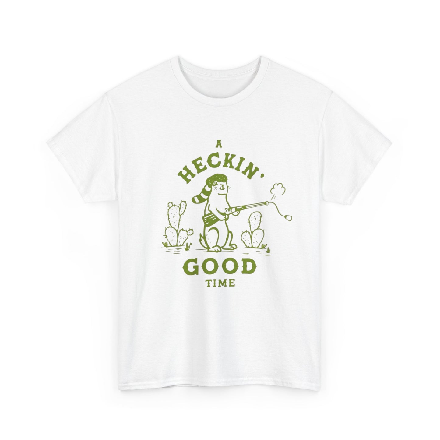 A Heckin Good Time Graphic T Shirt ADULT NEW