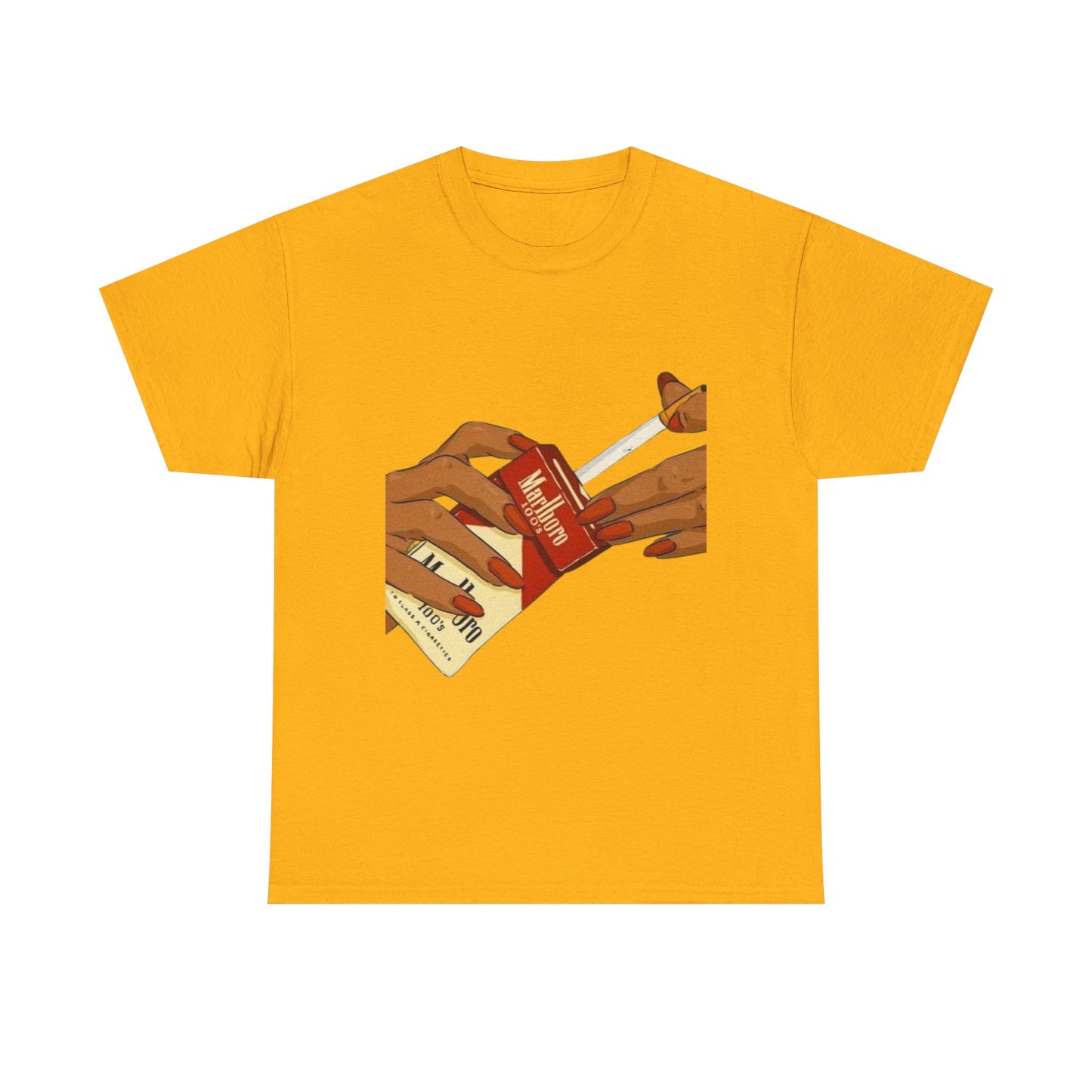 Vintage Cigarettes Graphic T Shirt NEW Adult Unisex Heavy Cotton Tee