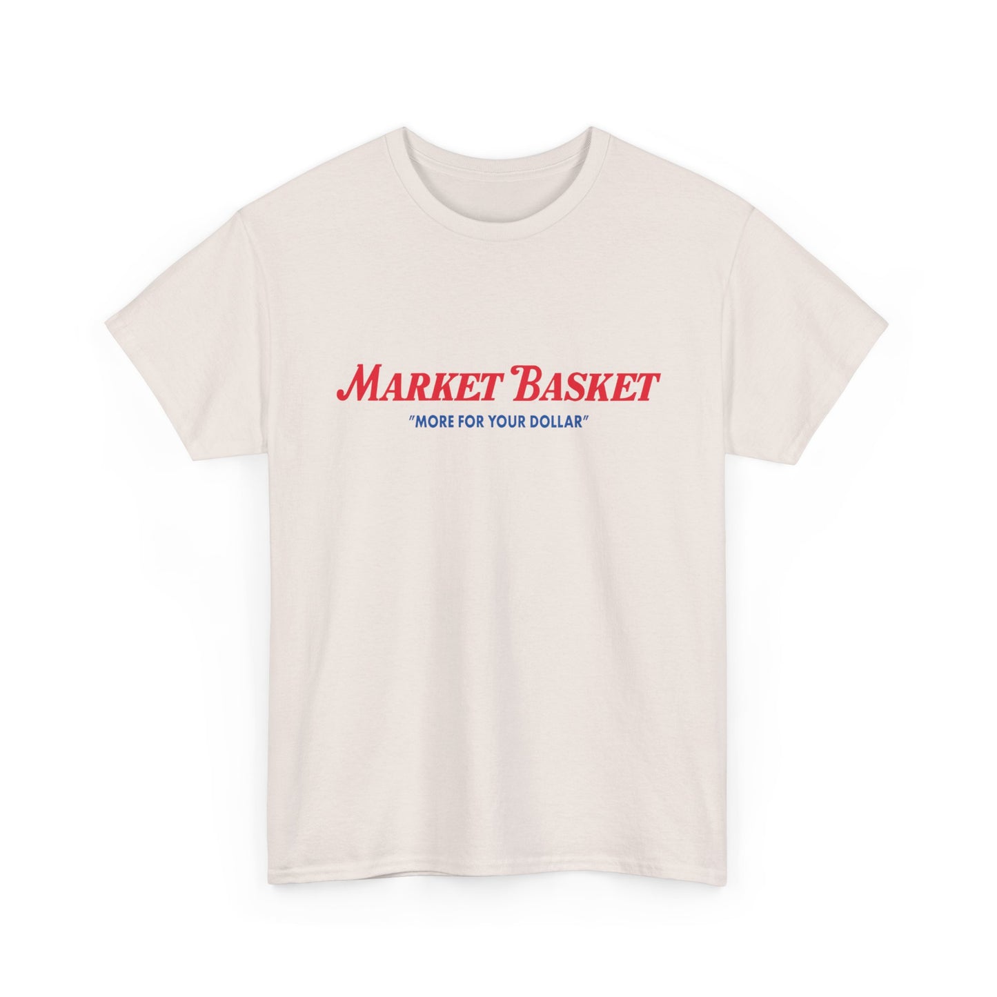 Boston vintage market basket New England retro patriots Heavy Cotton Tee
