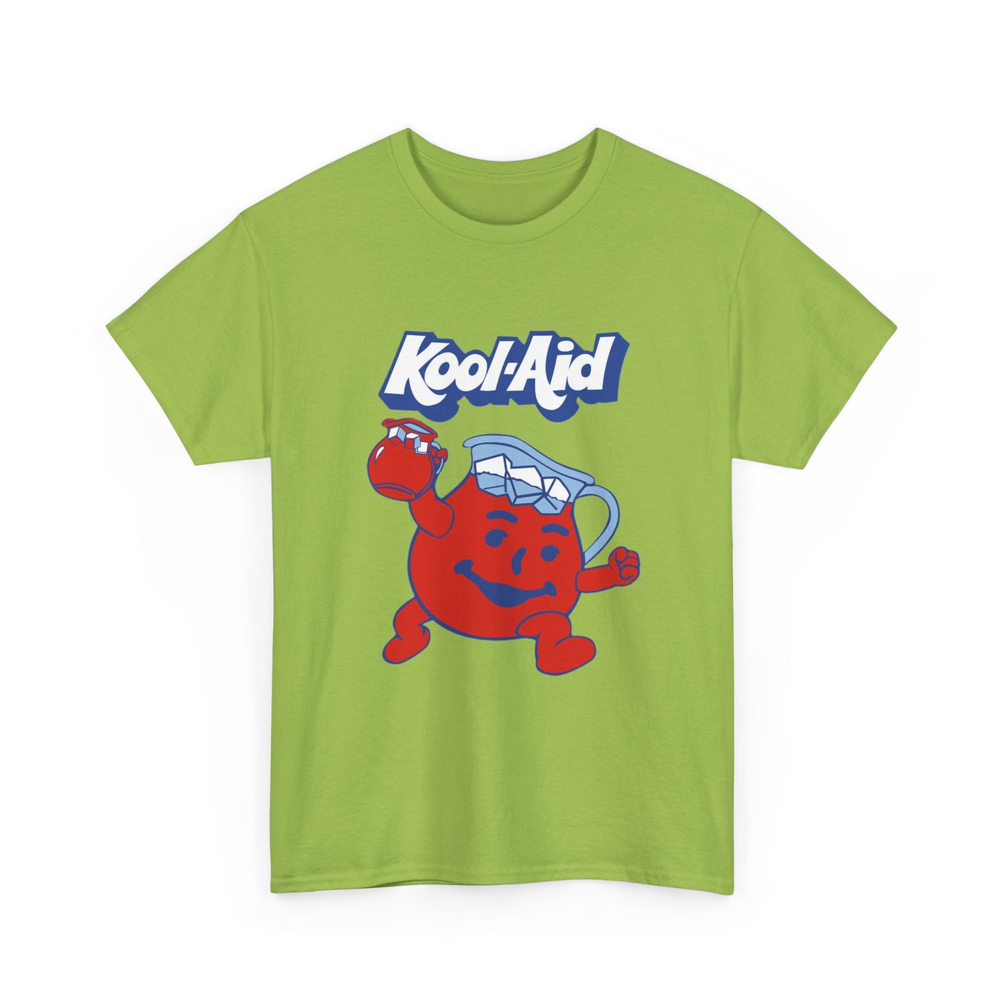Kool Aid Shirt Funny Poster Retro 90s Nostalgic Logo Vintage Unisex Heavy Cotton