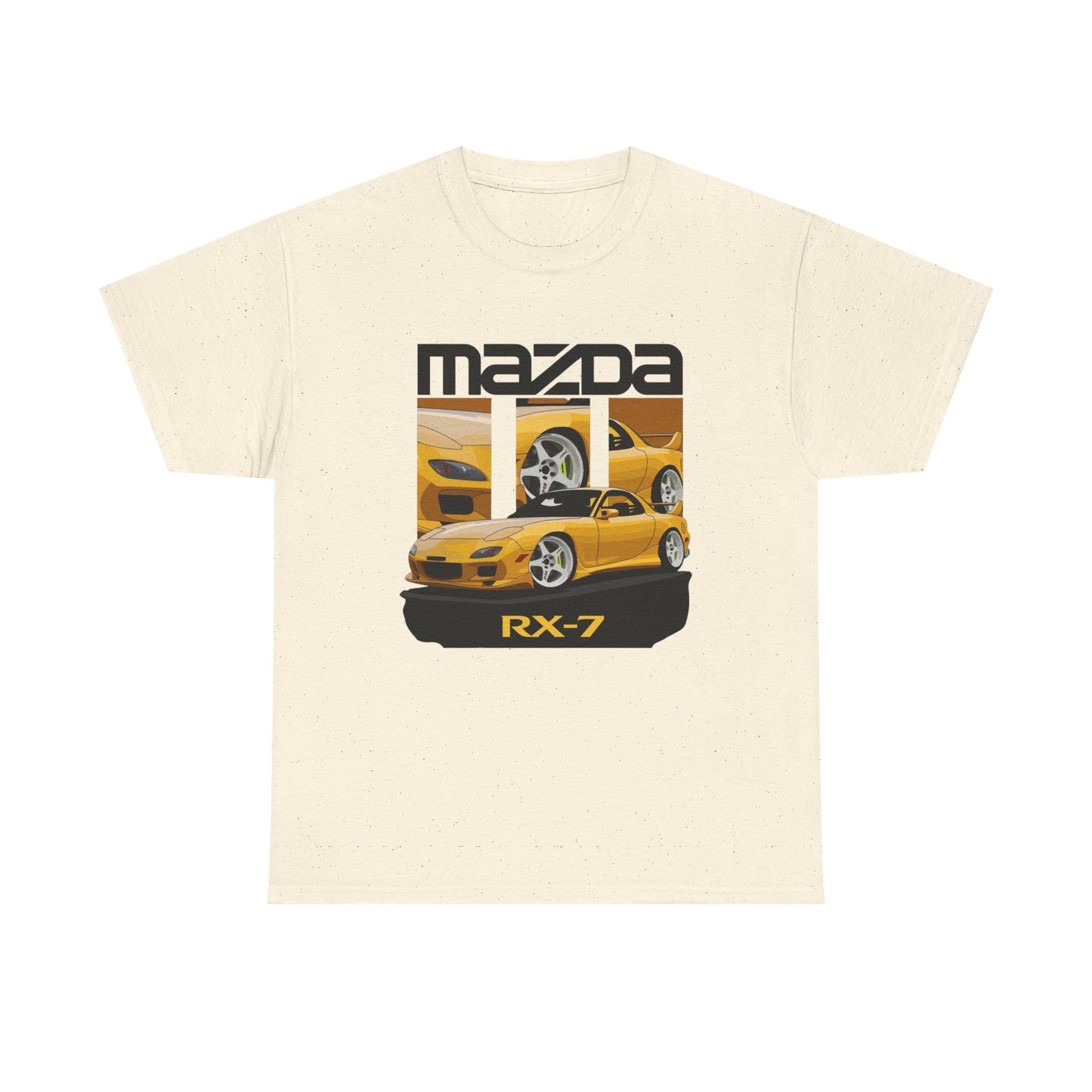 Mazda Rx7 Graphic T Shirt Unisex Heavy Cotton Tee Gift Vintage