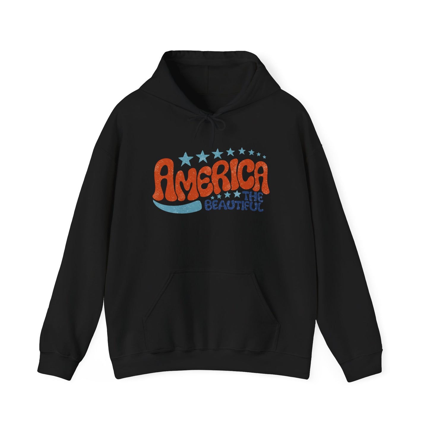 America The Beautiful Graphic Hoodie Heavy Blend™ NEW Sweatshirt