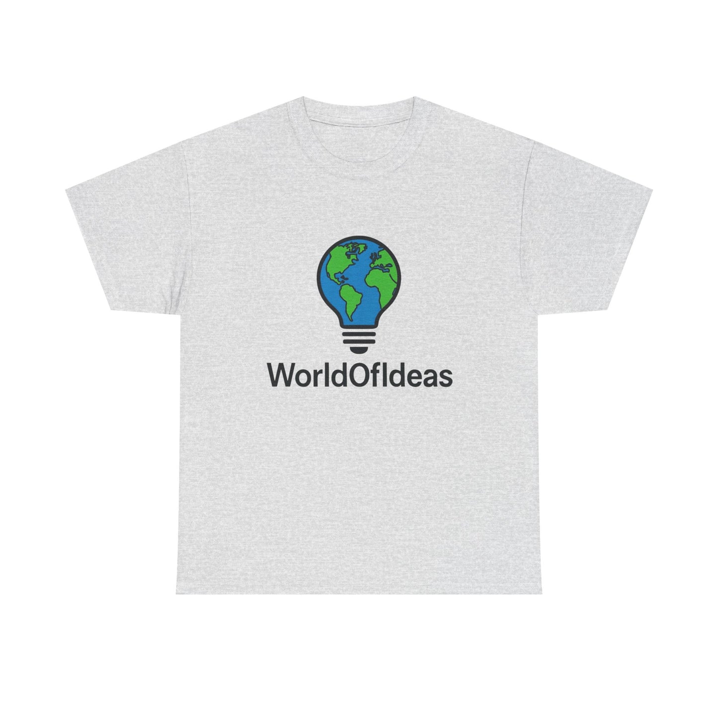 World Of Ideas Graphic T Shirt ADULT Unisex Heavy Cotton Tee