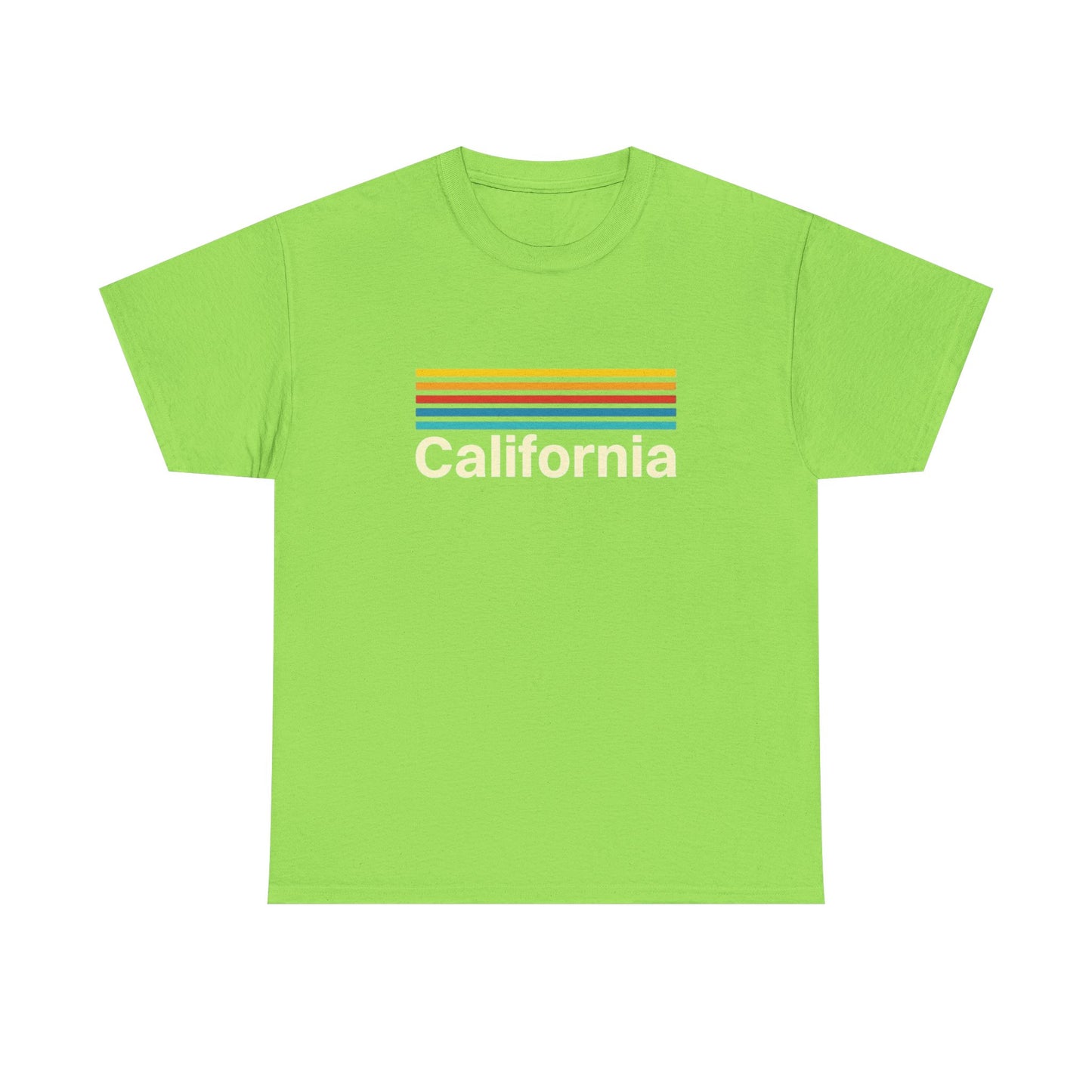 California Vintage Arcade Logo Graphic T-Shirt Unisex Heavy Cotton Tee