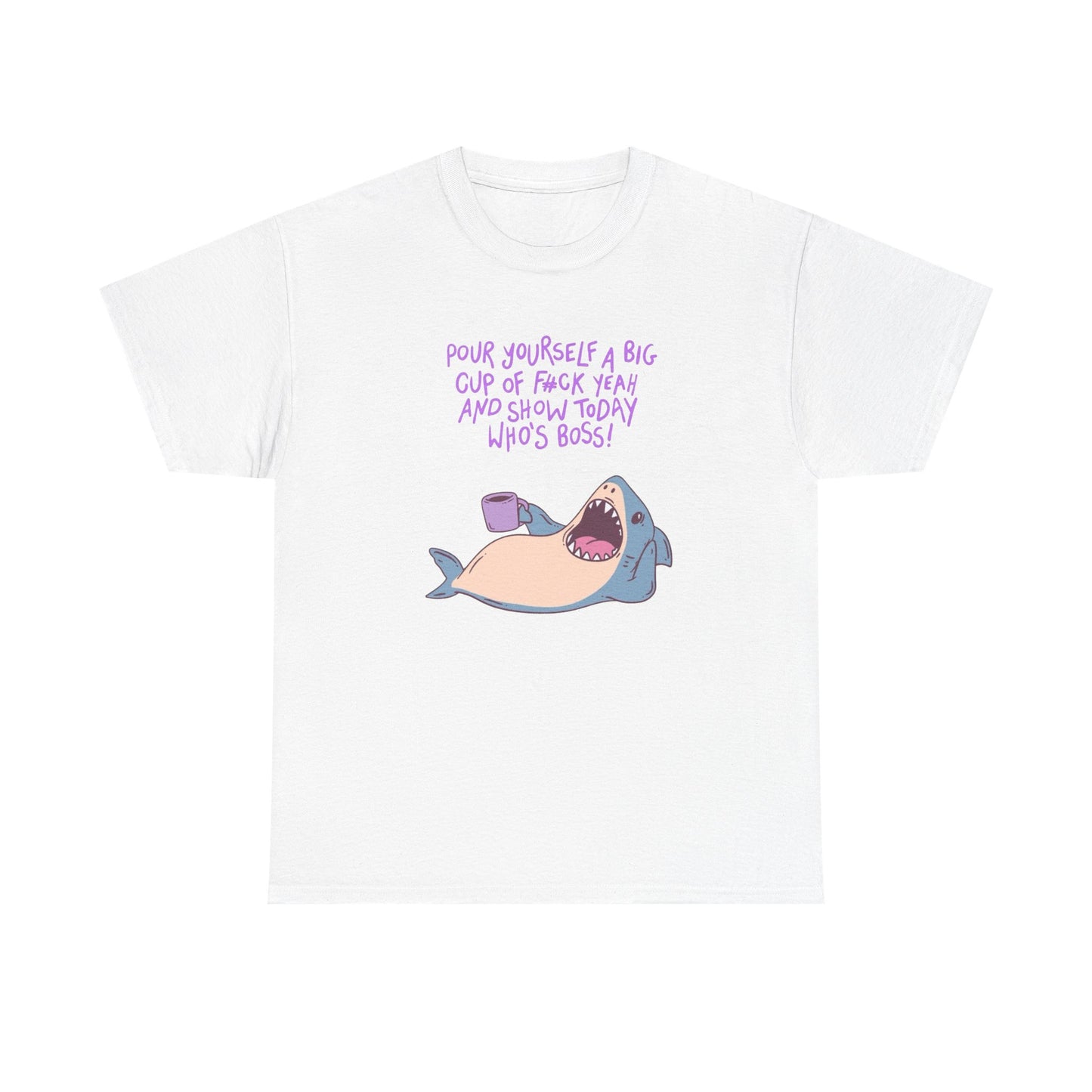 Show Today Whos Boss Graphic T Shirt NEW ADULT TEE VINTAGE