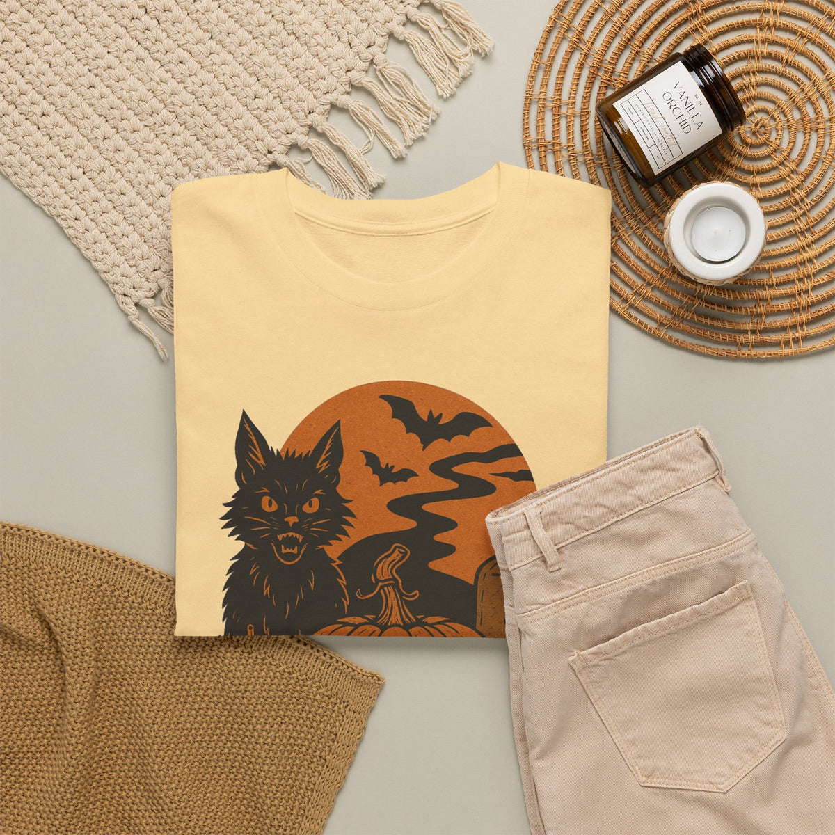 Long Live Halloween Graphic T Shirt Men's Heavy Cotton Tee