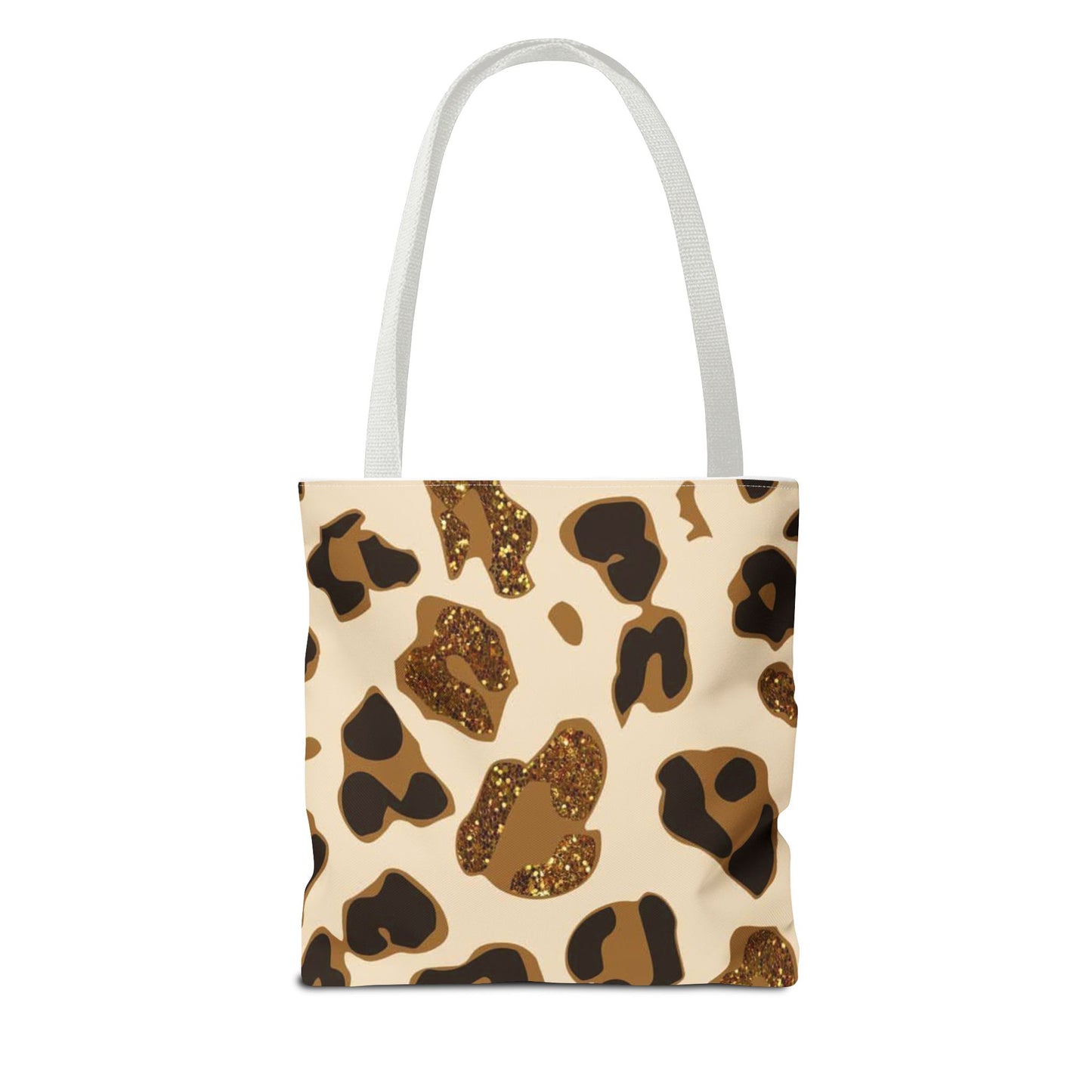 Tan Cheetah Print Multi Color BRAND NEW MODERN Tote Bag (AOP)
