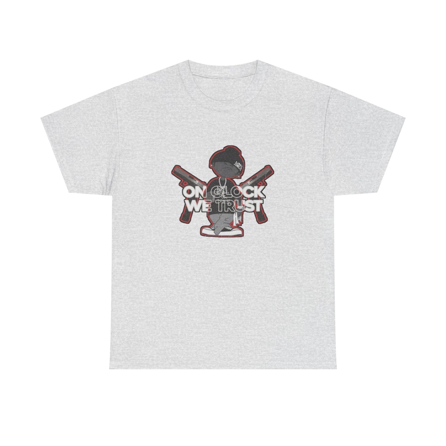 In Glock We Trust Graphic T Shirt Unisex Heavy Cotton Tee NEW