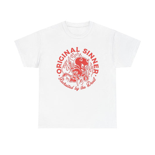 Original Sinner Graphic T Shirt NEW ADULT TEE VINTAGE