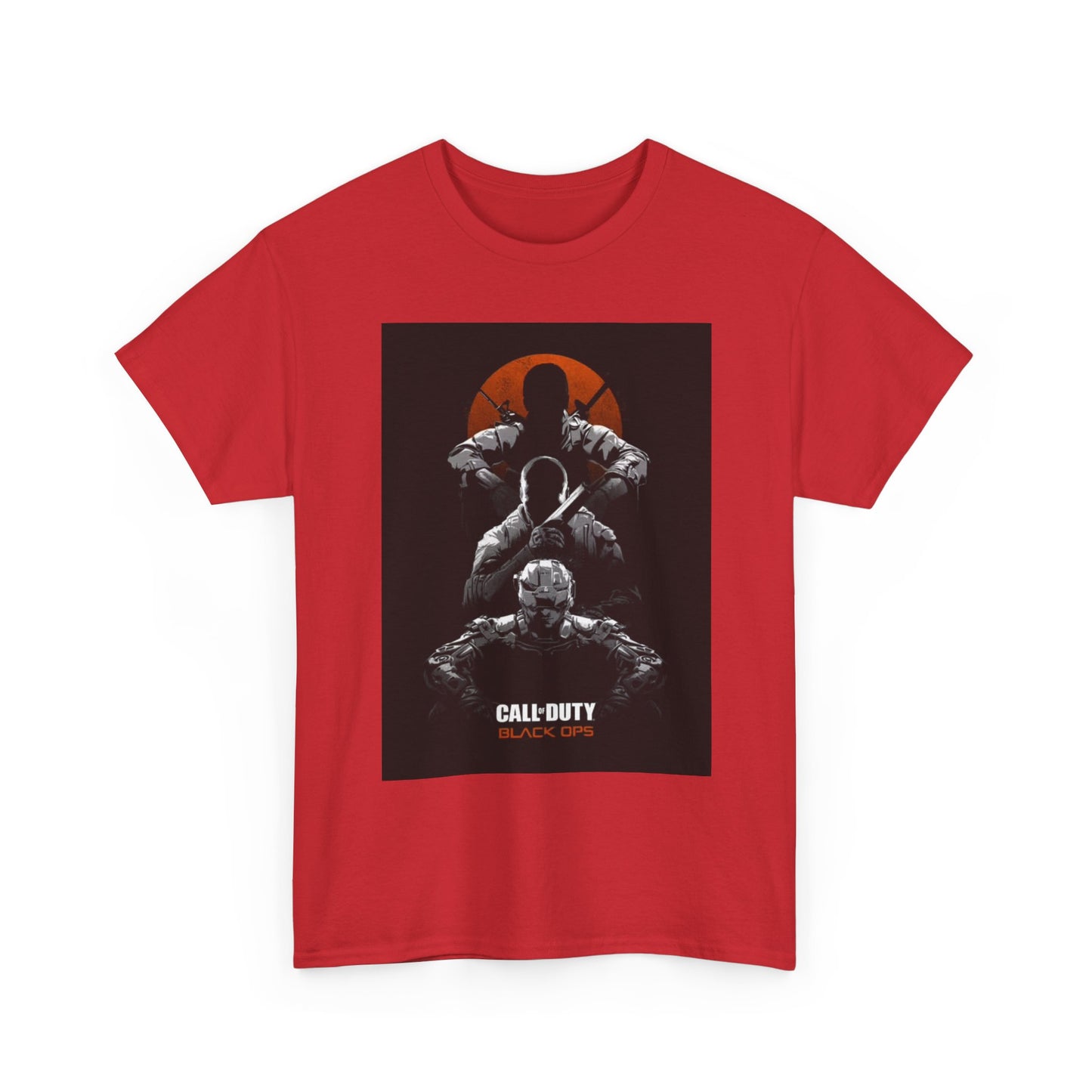 Call of Duty Black OPS Tshirt Retro gamer Xbox gaming Unisex Heavy Cotton Tee