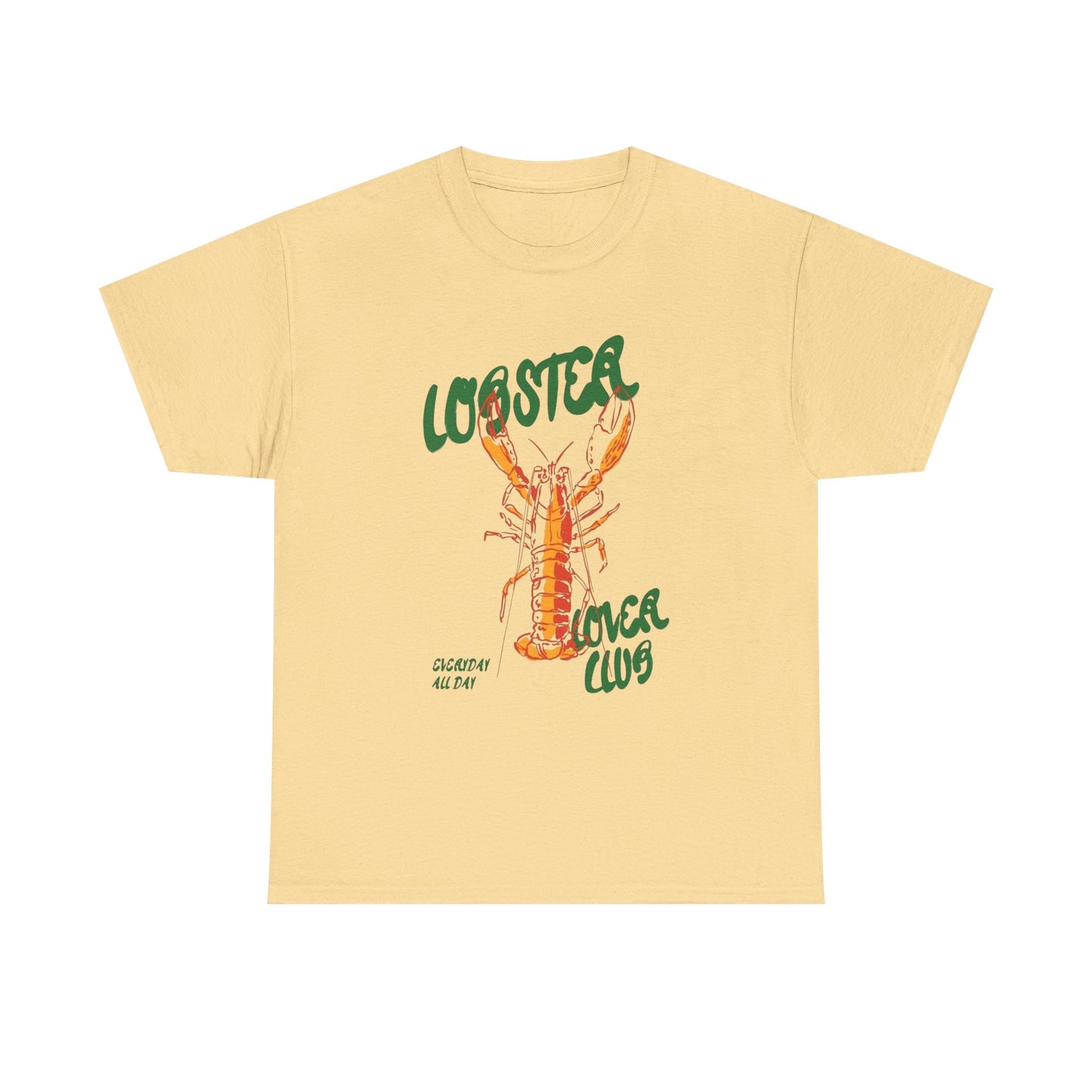 Lobster Lovers Club Graphic T Shirt NEW ADULT