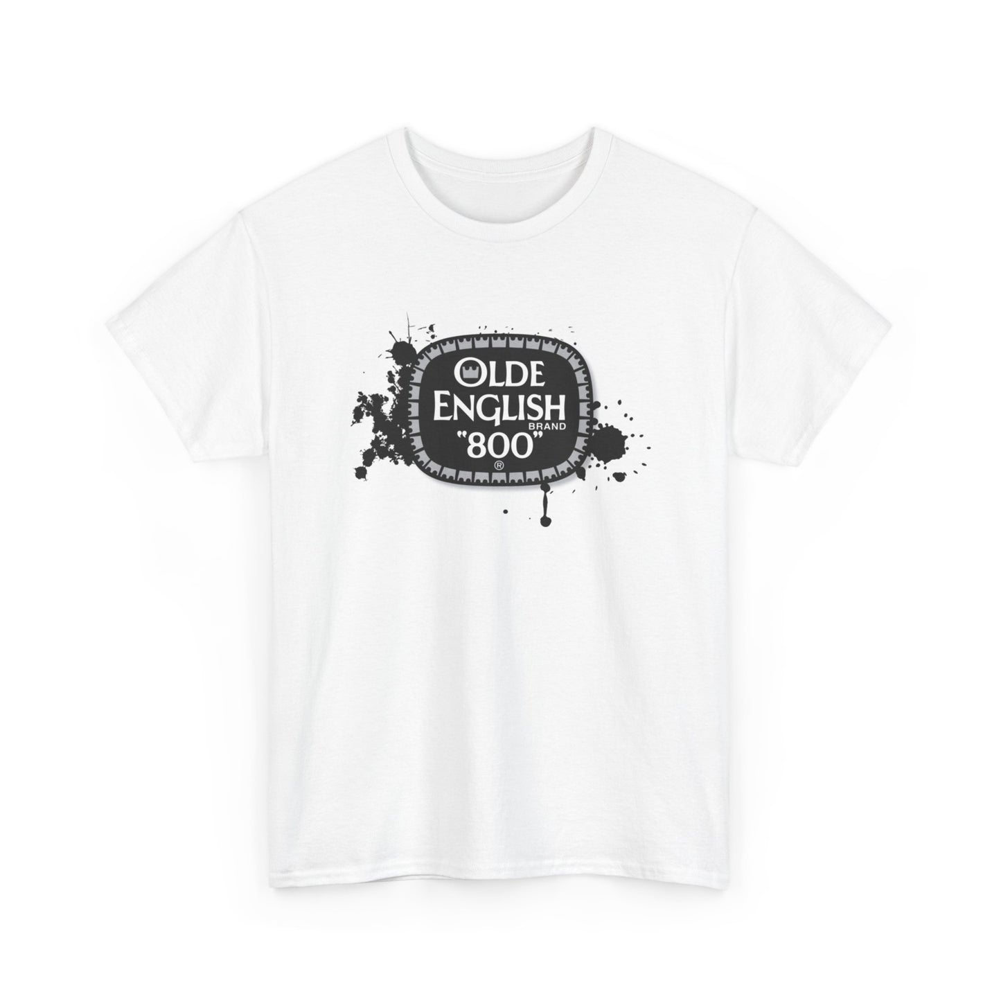 Olde English Beer Graphic T Shirt Vintage Unisex Heavy Cotton Tee