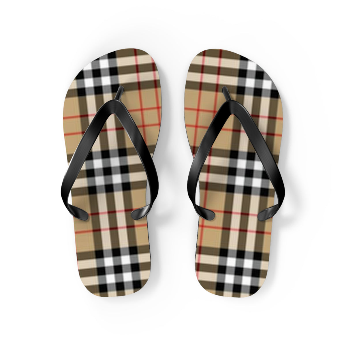 Monogram Print Sandals, Beach Shoes, Vacation Flip Flops, Pool Slides