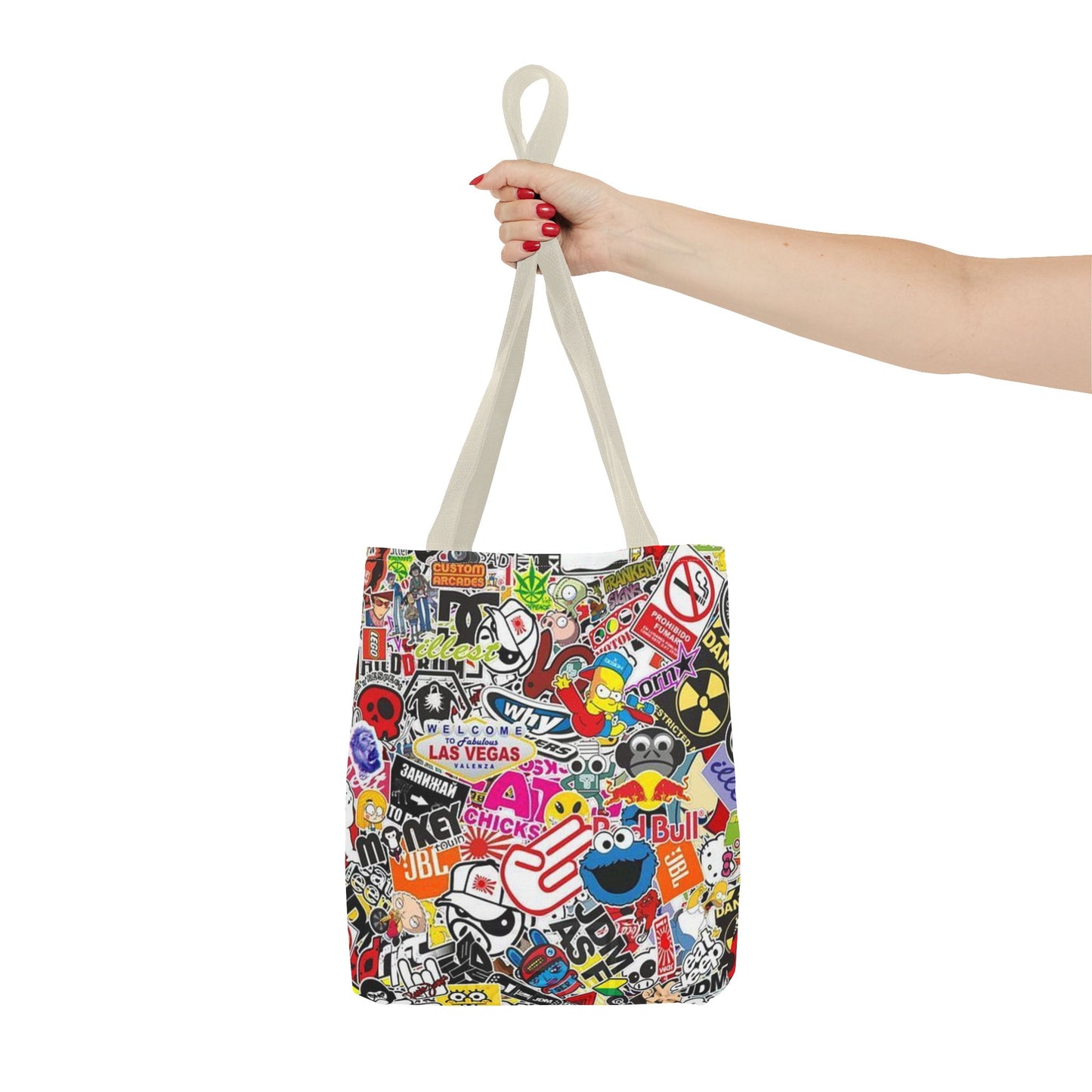 Skate Stickers All Over Print BRAND NEW Purse, Pocketbook,Travel Tote Bag