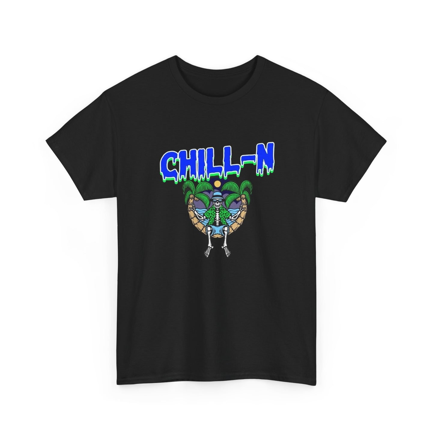 Chillin Graphic T Shirt NEW Adult Unisex Heavy Cotton Tee