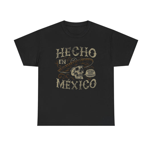 Hecho En Mexico Graphic T Shirt NEW Unisex Heavy Cotton Tee