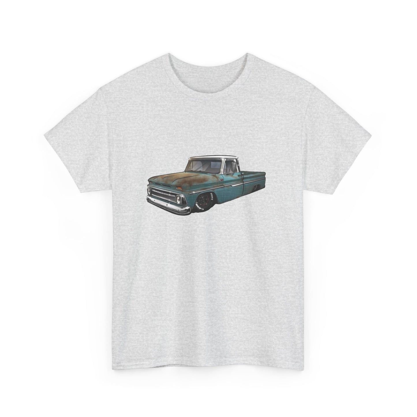 Classic Truck Retro Chevy Graphic T Shirt Unisex Heavy Cotton Tee NEW