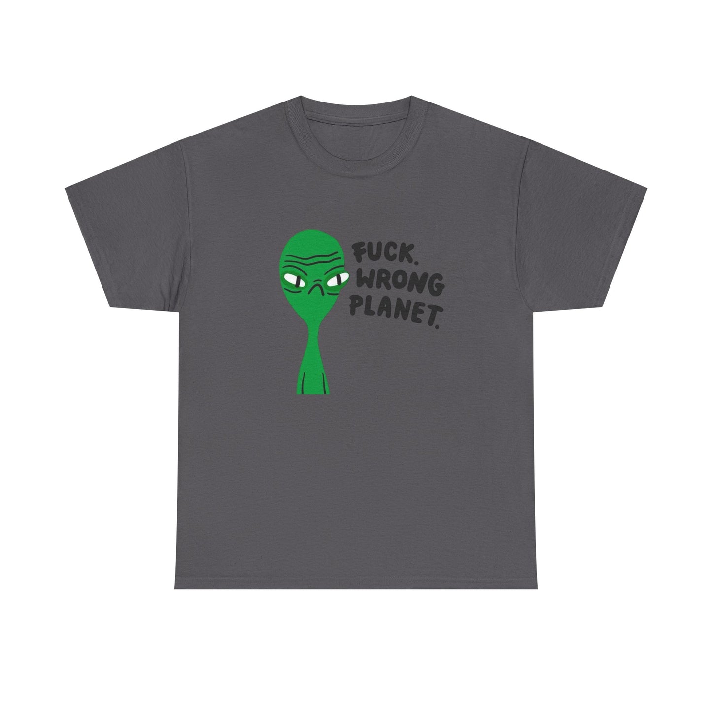 Funny Lost Alien Graphic T Shirt New Adult Sizing