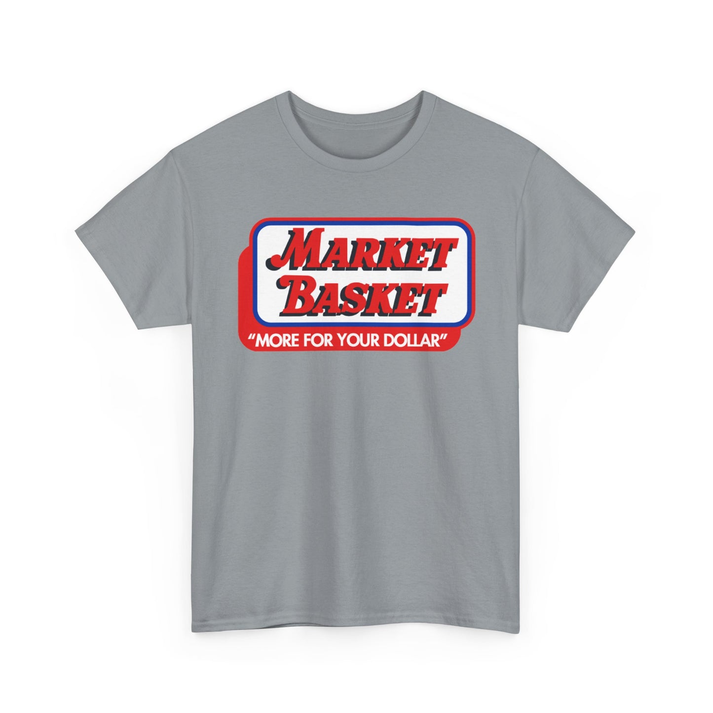 Boston vintage New England market basket patriots Heavy Cotton Tee