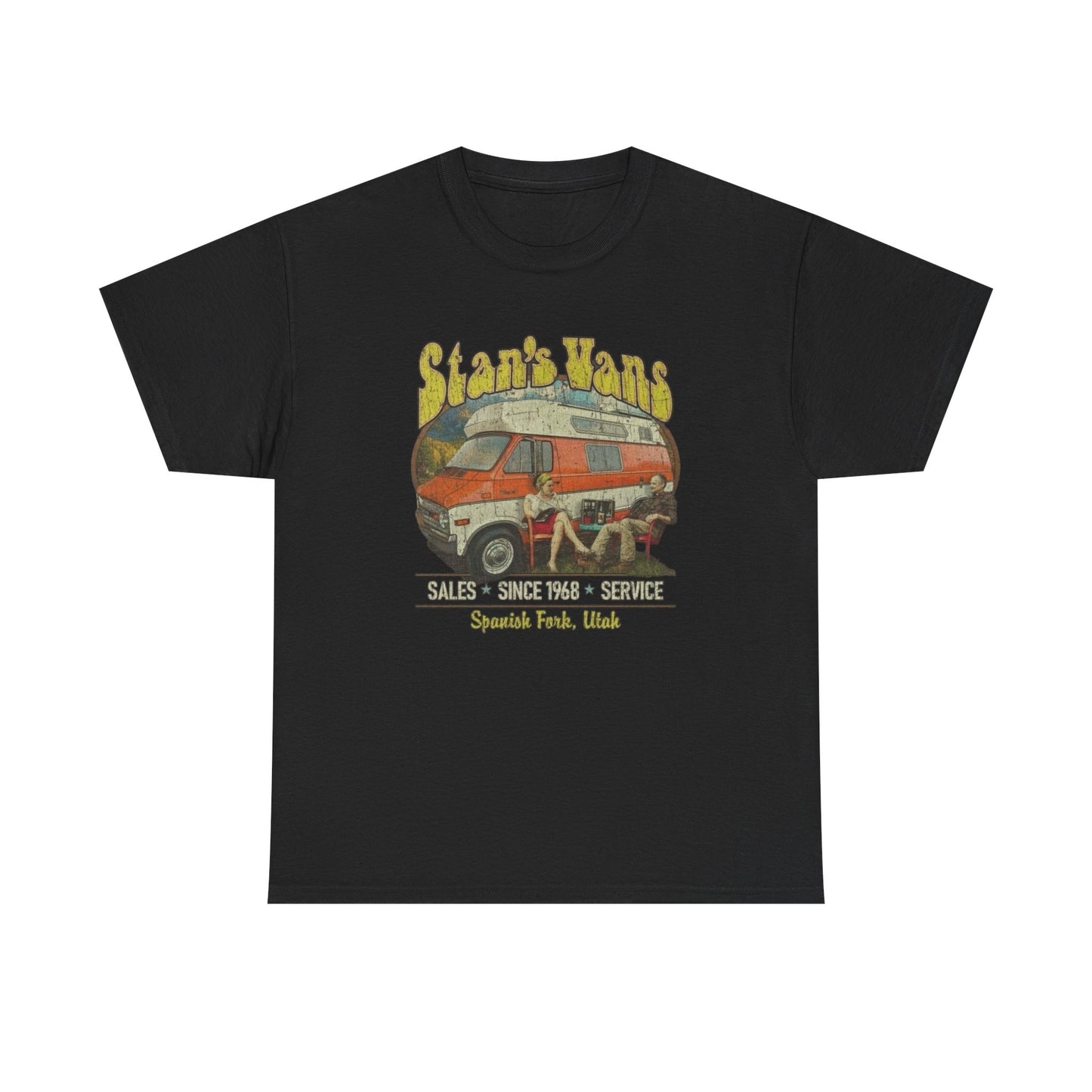 Stans Vans Vintage T Shirt Graphic Unisex Heavy Cotton Tee NEW GIFT
