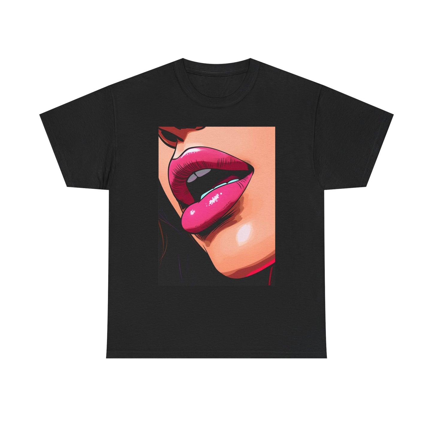 Women Gaming Character Retro Graphic T Shirt Men's Heavy Cotton Tee