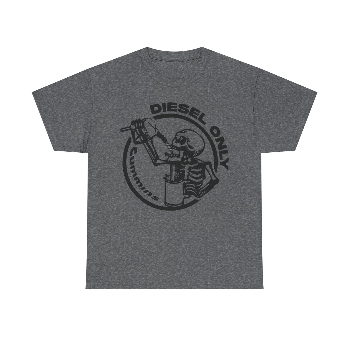 Diesel Only Cummins Graphic T Shirt Unisex Heavy Cotton Tee NEW