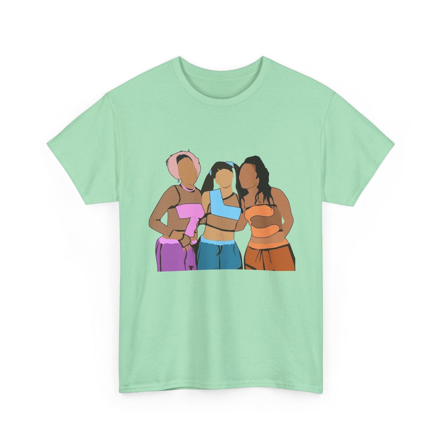 TLC Retro Hip hop 90's Graphic T Shirt NEW Unisex Heavy Cotton Tee