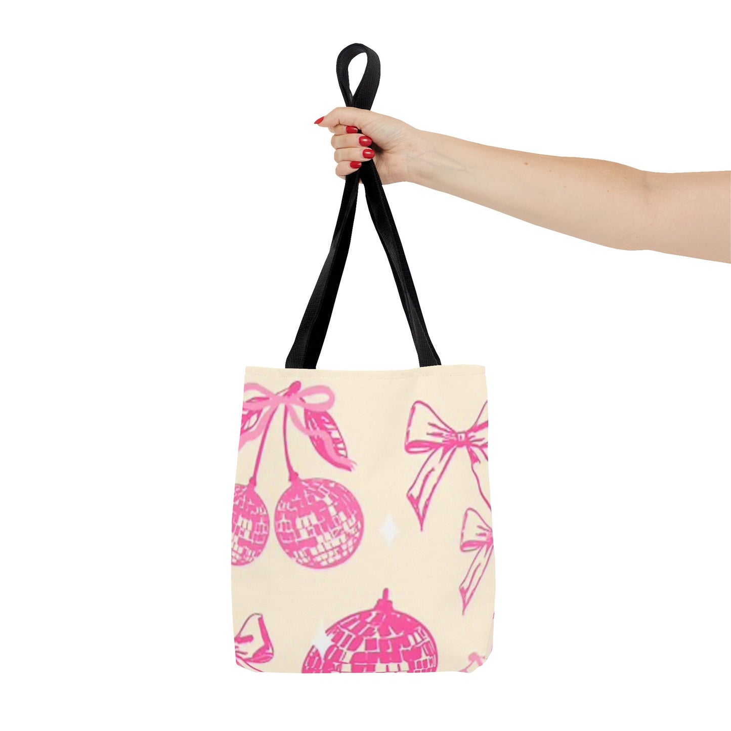 Pink And Cream Bows Brand NEW Tote Bag (AOP)