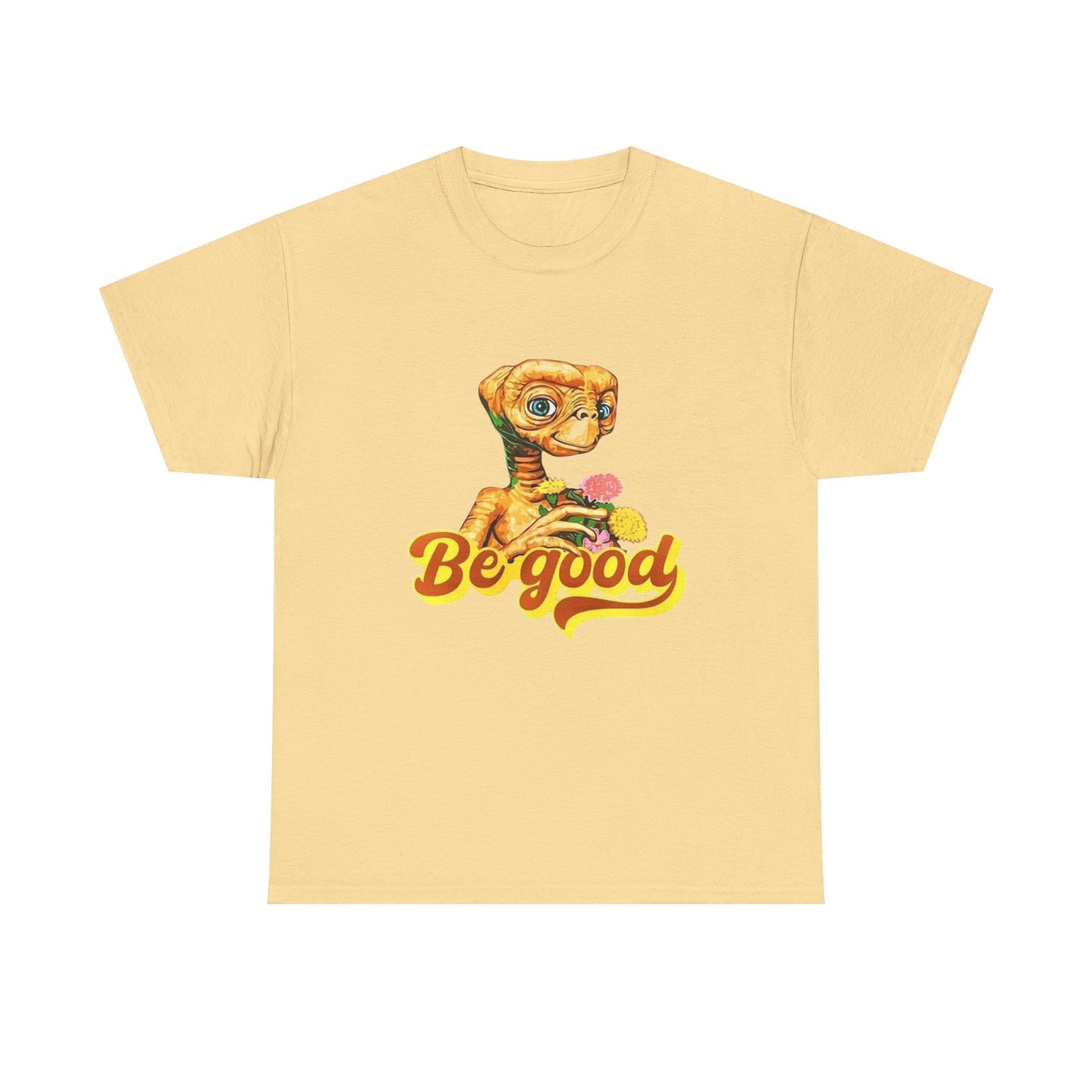 Be Good ET Alien Vintage Graphic T Shirt NEW ADULT Tee