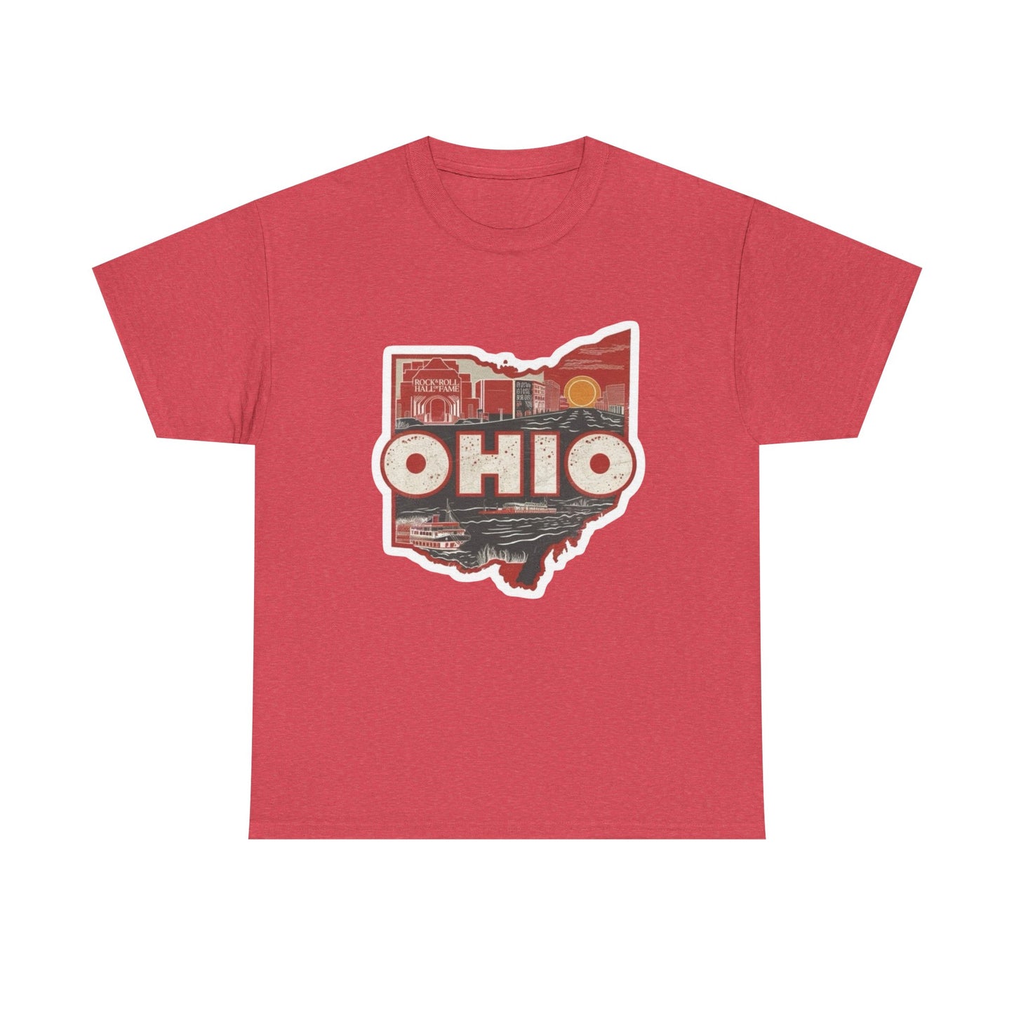 Ohio Logo Graphic T Shirt NEW Adult Tee