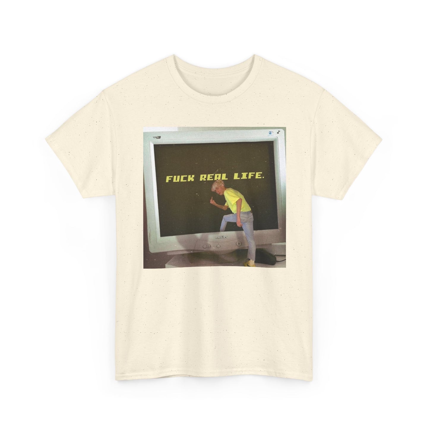 F Life Funny Jokes Graphic T Shirt Unisex Heavy Cotton Tee Gift New