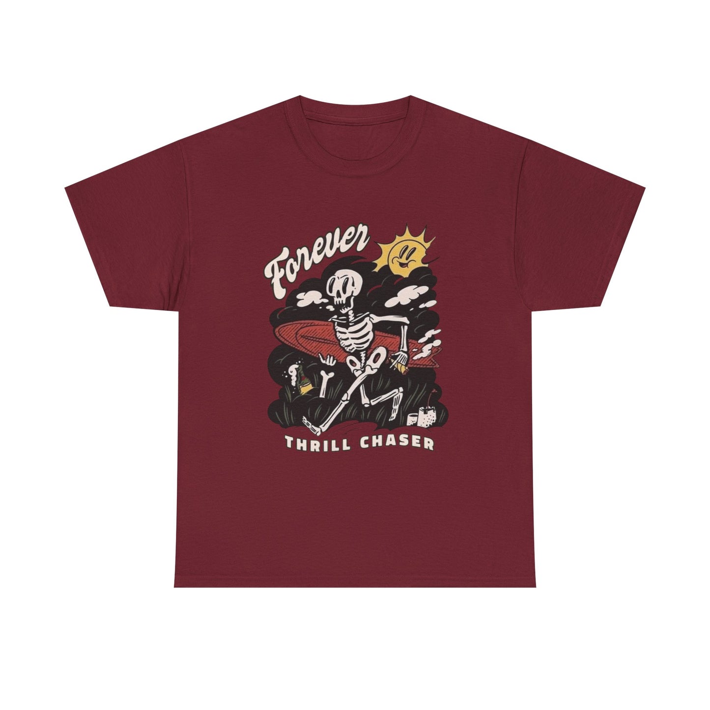 Forever Thrill Chaser Graphic T Shirt NEW Adult Tee