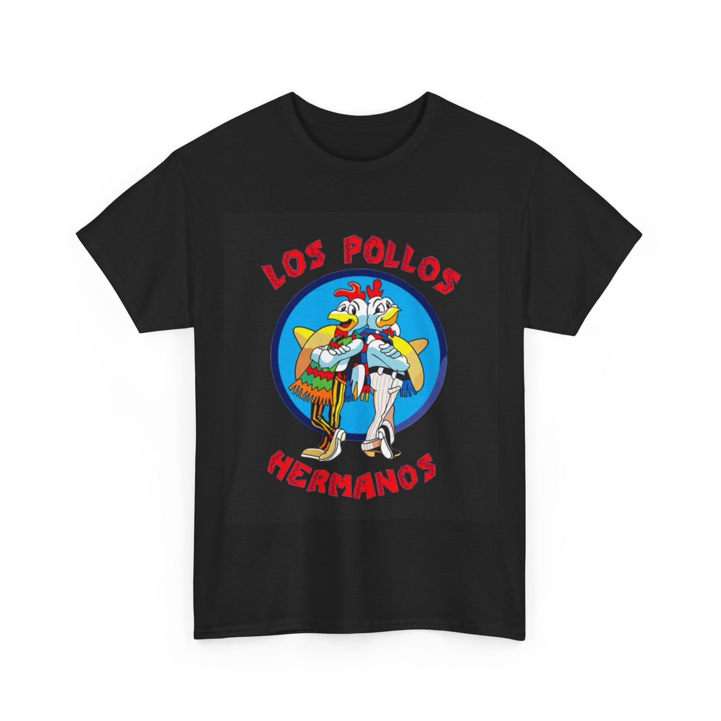 Breaking Bad Tshirt Los Pollos Graphic Tv Series Unisex Heavy Cotton Tee