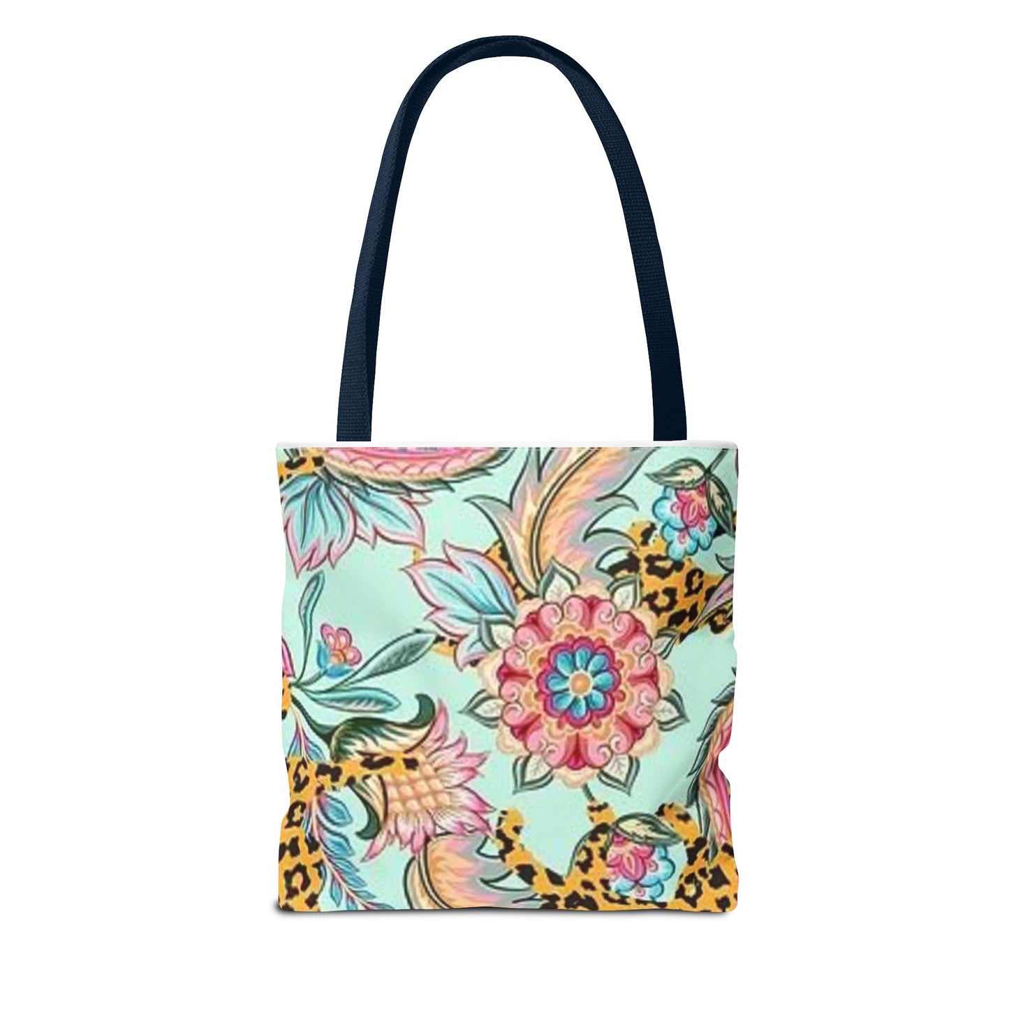 Cheetah Floral Graphic BRAND NEW MODERN Tote Bag (AOP)