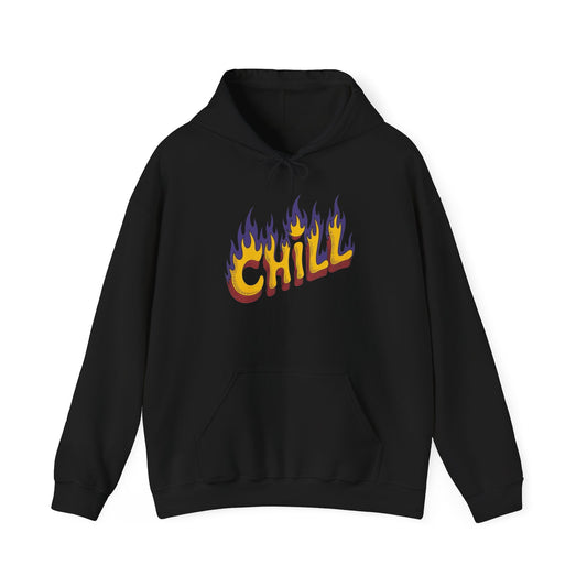 Chill Graphic Hoodie Unisex Heavy Blend™ Hooded Sweatshirt