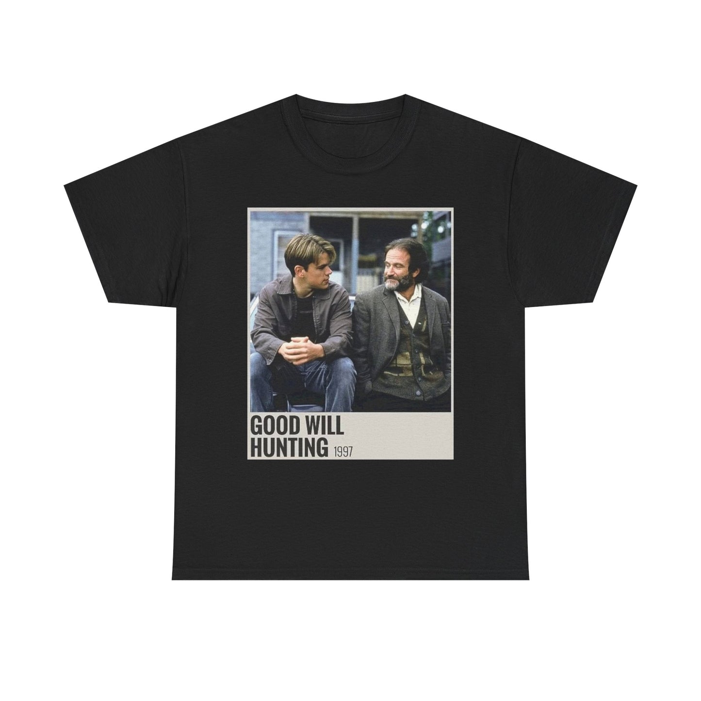 Goodwill Hunting Tshirt Vintage Movie Poster Robin Williams Unisex Heavy Cotton