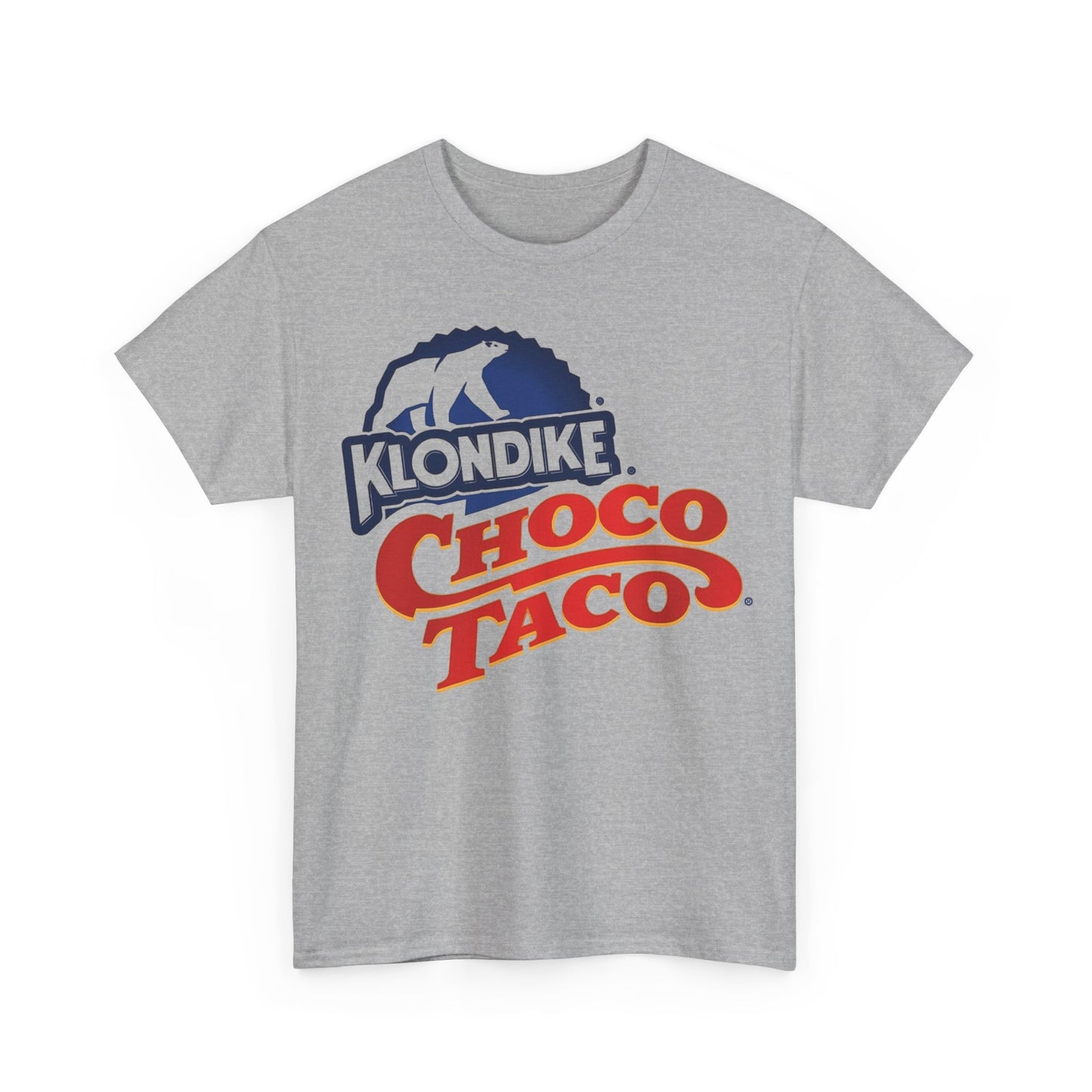 Choco Taco Shirt Klondike Ice Cream Retro Vintage Logo Unisex Heavy Cotton Tee
