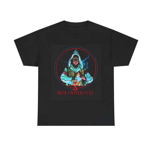 Blue Oyster Cult Shirt Retro Rock Poster Graphic 80s Unisex Heavy Cotton Tee