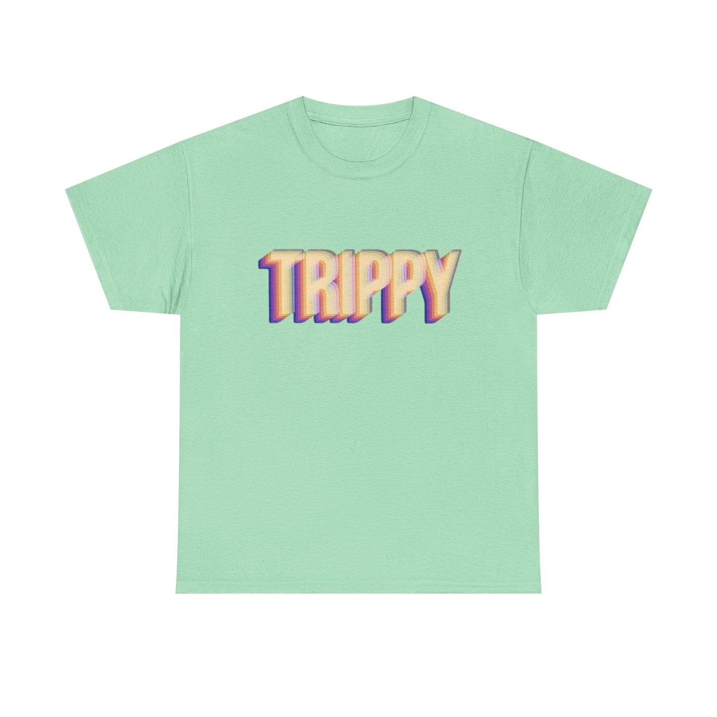 Trippy Vibes Graphic T Shirt Adult NEW